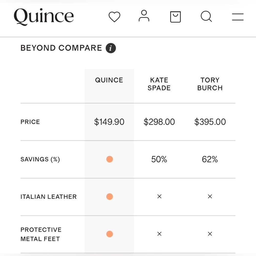QUINCE- Italian Leather Triple Compartment Tote- Cappuccino
NWT + dust bag - Picture 10 of 11